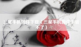 三星手机固件下载（三星手机固件下载不了）
