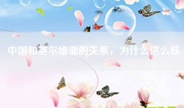 中国和塞尔维亚的关系，为什么这么铁