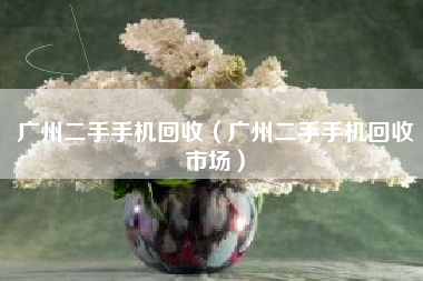 广州二手手机回收（广州二手手机回收市场）